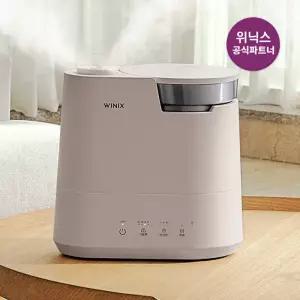 [S][공식인증점] 스테인리스 위닉스 가습기 WL3E400-KNK 4L 비엔나베이지 UV안심살균 청소솔