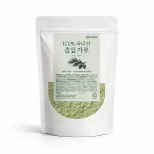 솔잎 가루 분말 솔잎차 국내산 100% 300g