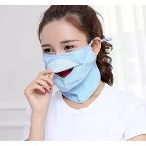 등산 농사 자외선차단 메쉬 목 얼굴 가리개 2개 덮게마스크 쿨링 캐디