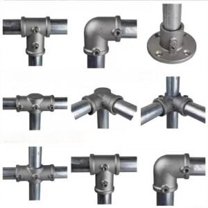 1PC OD 25mm 파이프 피팅 조인트 커넥터 엘보 티베이스 플랫 연결 패스너 스틸 튜브 선반 부품