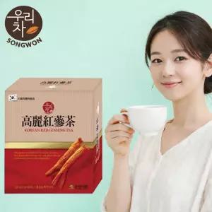 40T 국산 홍삼차 국내산 고려 홍삼 스틱 마시는 차 한방차 고형차 선물용 건강차 선물 선물용 홍삼티