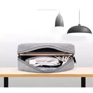 마우스 보조배터리 분리 수납 파우치x2개 소형 외장하드용케이스 튼튼