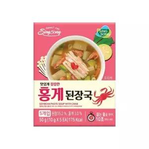 신송 칼칼한 홍게된장국 지함(10gX5개입)