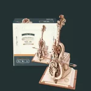 첼로 미니어처 미니 피규어 조립 키트 음악 장식품