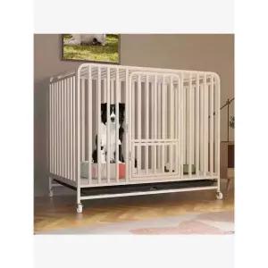 대형견 케이지 이동장 애견하우스 철장 안전 실외개집