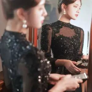 이브닝 성악스 악기 성악 시상식 연주 공연 의상