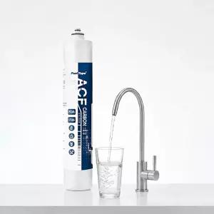 퓨리탑스 1단 직수형 언더싱크 정수기 DIY 세트 ACF 구성 1/4 파우셋 커피머신 제빙기 상업용 음수시스템