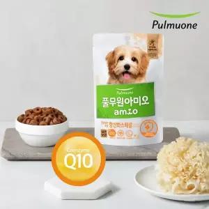 [풀무원]아미오 건강담은 트릿 강아지 기능성 간식 코엔자임Q10 항산화 스페셜케어 80g×5개입