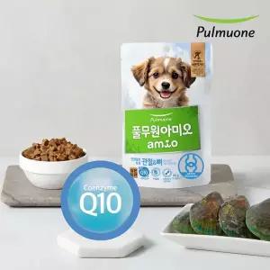 [풀무원]아미오 건강담은 트릿 강아지 기능성 간식 글루코사민 관절&뼈 80g×5개입