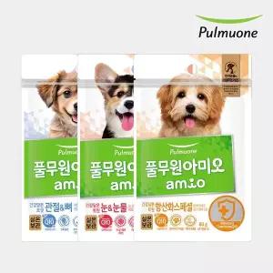 [풀무원]아미오 건강담은 트릿 강아지 기능성 간식 3종 80g×5개입