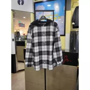 행텐주니어 세이브존06 주니어 남여 공용 체크 후드 셔켓 체크 남방 14570-020-403-09