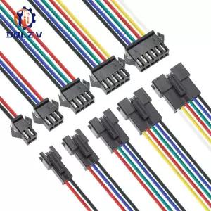 항공단자 항공잭 254mm SM 2 3 4 5 6Pin 커넥터 콘센트 남성여성 헤드 와이어 케이블 DC 마이크로 남성 여