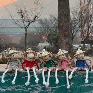 나만의 허수아비 마크라메 걱정인형 만들기 DIY 키링 Lol2+4xhZ