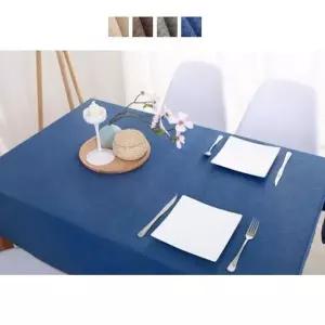 방수 식탁보 테이블보 캠핑 130x220cm 테이블 책상보 캠핑 6인용 커버 대형