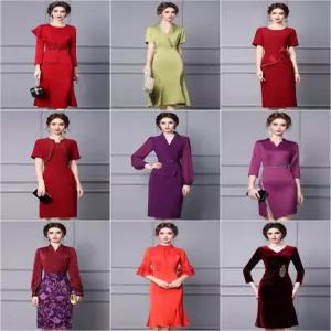 하객룩 중년 원피스 하객 오피스룩 정장 빅사이즈 결혼식