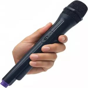 루우넥 마이크 소품 - 노래방 연습 음성 훈련 및 의상 공연을 위한 사실적인 플라스틱