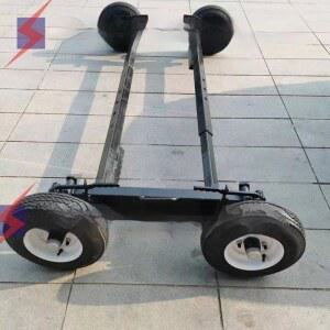 트레일러 보조바퀴 A형 이동 지지대