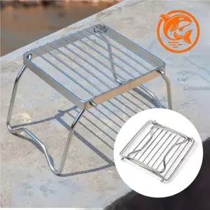 ( )경량 캠핑 그릴 스토브 받침대 다용도 조리대 휴대용 캠핑용품