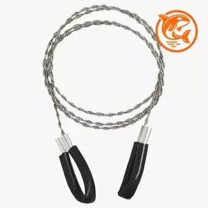 ( )야외 캠핑 나무 자르는 휴대용 줄톱 기계식 캠핑용 톱 체험장비