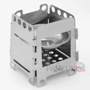 ( )캠핑나무난로 9x9cm 캠핑미니난로 캠핑우드스토브 우드스토브 불멍스토브 미니화로 접이식