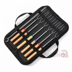 ( )바베큐꼬치 캠핑요리꼬치 마시멜로꼬치 캠핑꼬치 소세지꼬챙이 캠핑 10p BBQ꼬치