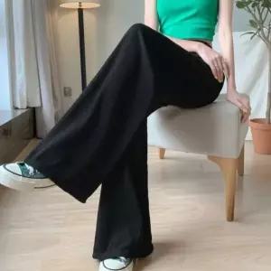 [다잇템] 여성 하이웨스트 박시 아코디언 와이드핏 팬츠