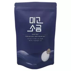 미고 10년 간수뺀 묵은 신안 천일염 미네랄 굵은 소금 500g 3개 선물 다과 결혼식 가정의 달 답례품 스승의