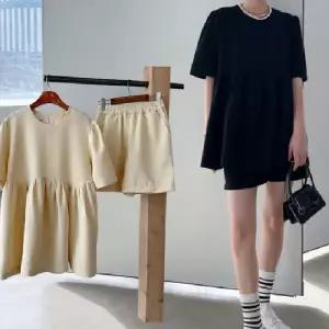 블라우스 바지 여름 캐주얼 여성 코디세트