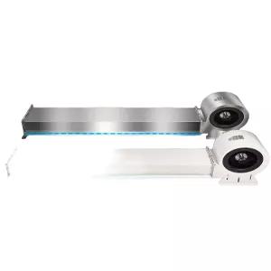 천장 에어커튼 매립형 먼지 외부 차단 산업용 출입문