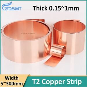 고순도 구리판 T2 포일 스트립 (전자 기기용) 두께 0.15mm~1mm