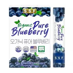 순수식품 오가닉퓨어 유기농 블루베리 착즙액 20gX14포