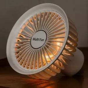 캠핑선풍기 삼각대 학교 캠핑 가정 사무실 써큘레이터  스탠드 대용량충전배터리내장 아웃도