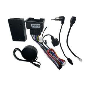 호환 트랙스 크루즈 아베오 말리부 뷰익 리갈용 캔버스 박스가 포함된 자동차 16핀 라디오 오디오 유선 배