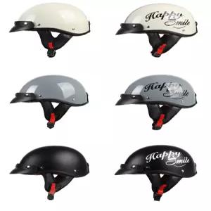 일본식 클래식 반모 M 밀키화이트 헬멧 경량 썬바이져 빈티지 스쿠터 하프 오토바이 내장 소두핏