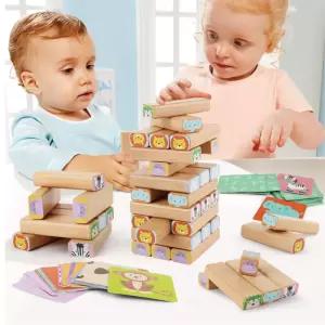 4세 5세 남매 집콕놀이 나무쌓기 보드게임 교육완구 학습교구 오감자극 돌봄교실