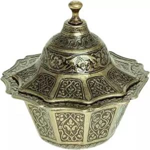 앨리스베리타임 코팅 수제 황동 설탕 초콜릿 캔디 볼 서빙 접시 뚜껑 소금 그릇 용기 커피 바용