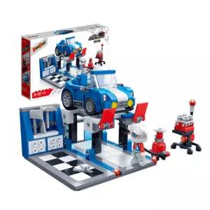 4살 남아 레이싱카 정비놀이 조립블록 완구 상상력 방과후교실 보육기관 창의력