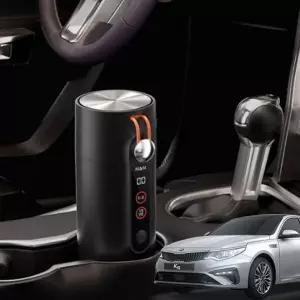 [하프클럽/브이와이]온열 캠핑용 컵 커피포트 휴대용 보온병 500ml