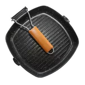 접이식 눈꽃코팅 기름제거 편한 프라이팬 요리용 야외식사 캠핑장 직화구이 차박 야영