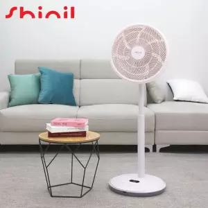 [eTVws]신일 BLDC 저소음 침대 리모컨 키높이 선풍기 SIF-BL14W 화이트핑크 /NSM