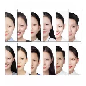 템플릿 반영구 눈썹 문신 반영구화장 디자인 메이크업 타투 대칭도안