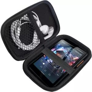 HiBy R4 케이스 램쇼 하드 쉘 여행 및 보관 휴대용 4.7인치 MP4 MP3 플레이어(블랙) 호환