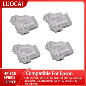 엡손 L3110 ET-2711 잉크젯 프린터용 T544 104 512 504 CISS 카트리지 댐퍼