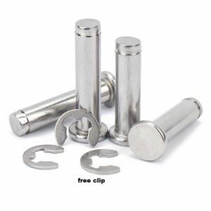 5PC M3 M4 M5 M6 M8 PIN A2 DOWEL WITH ST ROLL M10 POSITIONING FLAT ING AXIS SHAFT CIRCLIP CYLINDRICAL M12 STAINLESS