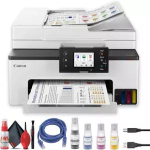 캐논 맥시파이 GX2020 무선 메가탱크 올인원 컬러 프린터 번들 스캔 팩스 인쇄 홈 오피스용 소규모