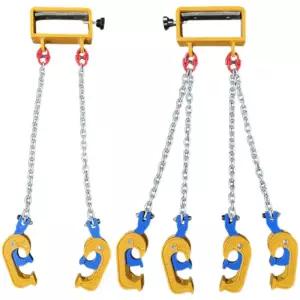 드럼통 집게 지게차 후크 고리 체인 리프트 걸쇠 4발 운반기 브라켓 운반 수동