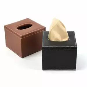 업소 가죽 냅킨통 블랙 식당냅킨케이스 화장지케이스 테이블냅킨케이스