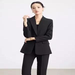 EAMT 여성용 오피스룩 정장 주얼리 데스크 고급 작업복 숍 호텔 프런트 춘추 지배인 정장세트 세트 면접 EU