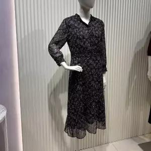 [하프클럽/올리비아로렌]올리비아로렌 MG01 호피프린트쉬폰롱원피스 VOBOA3F7221