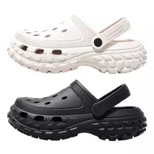 남성 여성 아쿠아샌들 펀칭 EVA 스트랩 여름 아쿠아슈즈 스포츠 신발